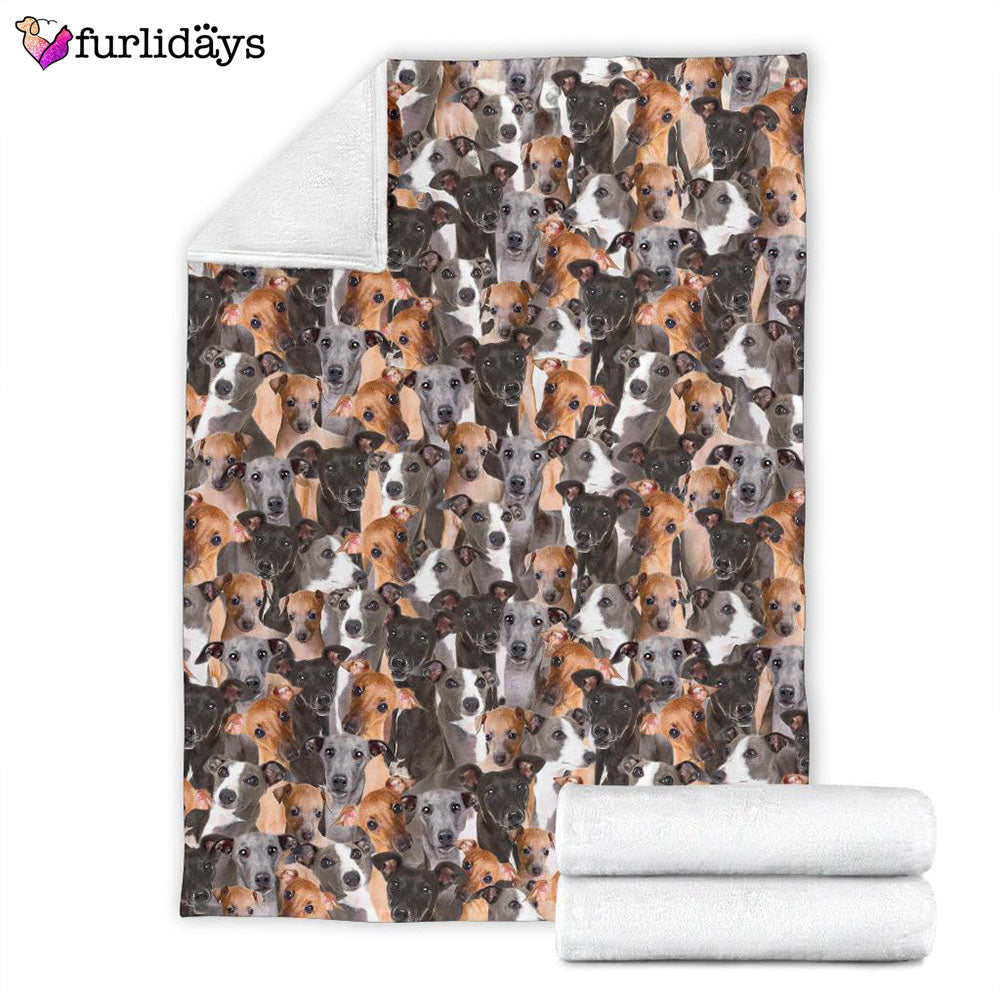 Dog Blanket Dog Face Blanket Dog Throw Blanket Italian Greyhound Full Face Blanket Furlidays 4