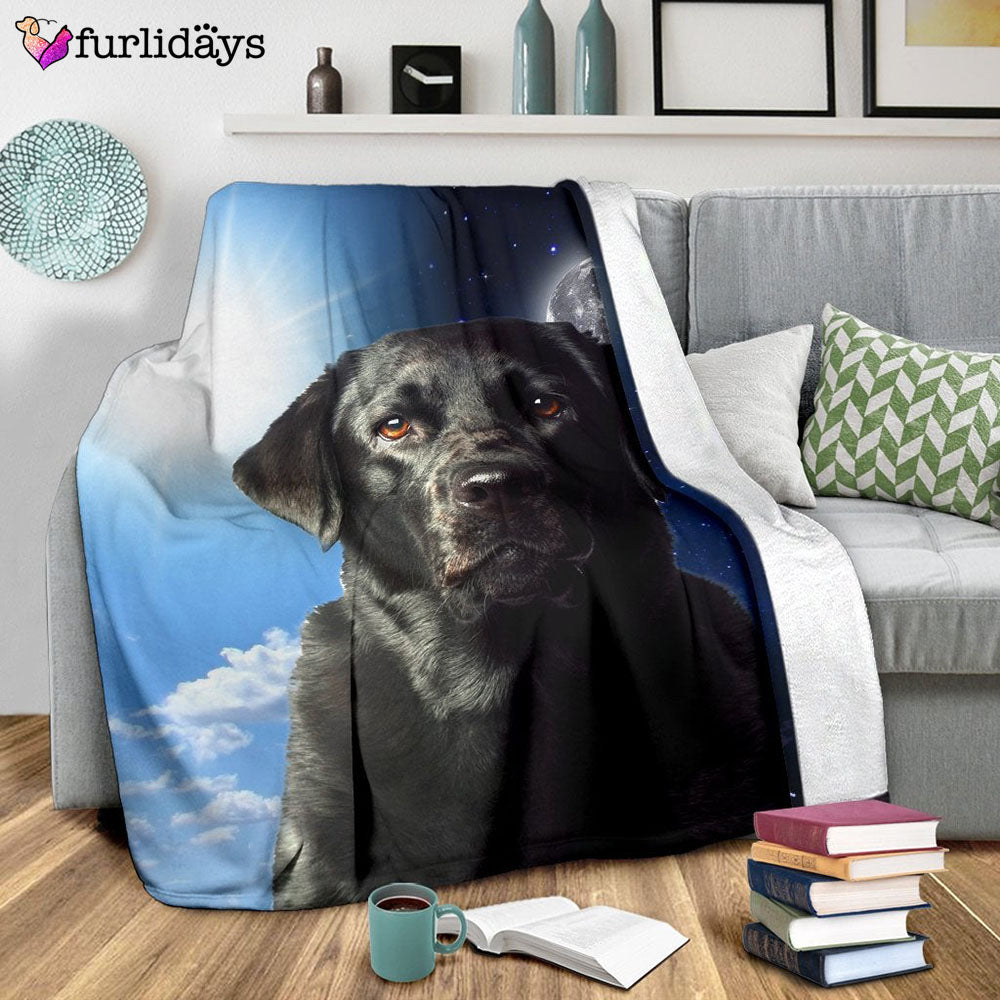 Dog Blanket Dog Face Blanket Dog Throw Blanket Labrador Sherpa Blanket Furlidays 5