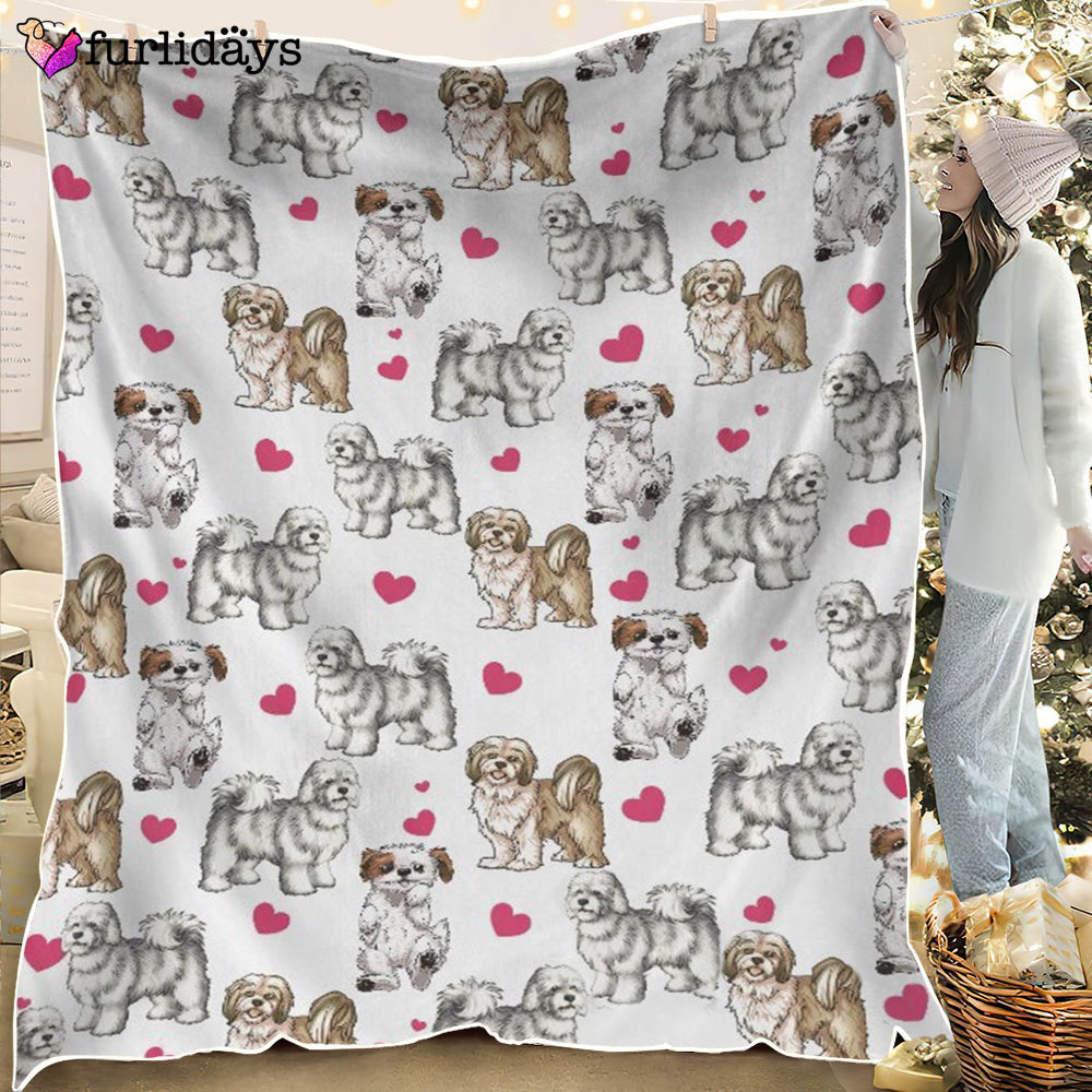 Dog Blanket Dog Face Blanket Dog Throw Blanket Lhasa Apso Heart Blanket Furlidays 2 Dog Blanket Dog Face Blanket Dog Throw Blanket Lhasa Apso Heart Blanket Furlidays 2