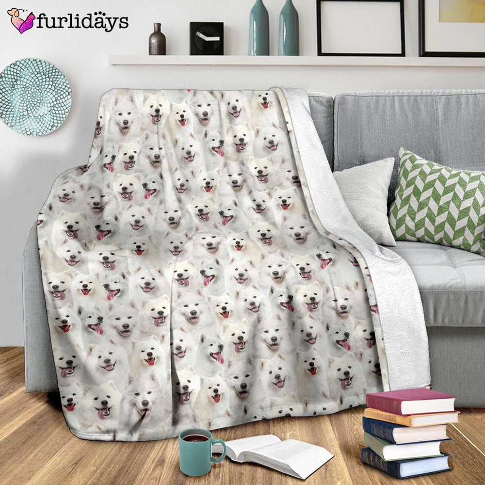 Dog Blanket Dog Face Blanket Dog Throw Blanket Samoyed Full Face Blanket Furlidays 9 Dog Blanket Dog Face Blanket Dog Throw Blanket Samoyed Full Face Blanket Furlidays 9