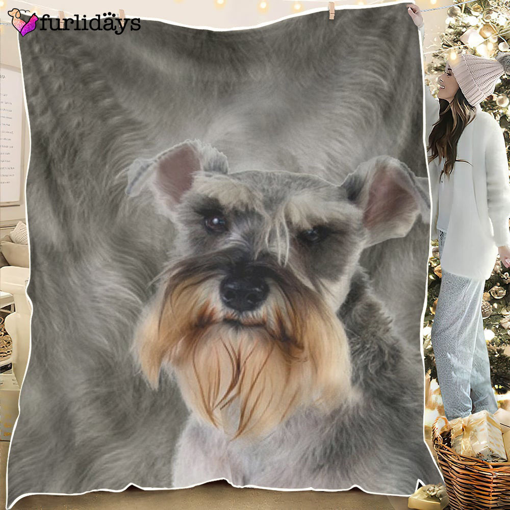 Dog Blanket Dog Face Blanket Dog Throw Blanket Schnauzer Blanket Furlidays 2 6fefecf6 73f5 4c6a 8ff1 f820a298df7a