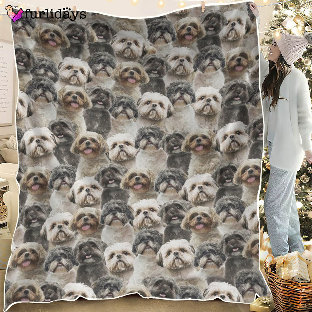 Dog Blanket Dog Face Blanket Dog Throw Blanket Shih Tzu Sherpa Blanket Furlidays 2 Dog Blanket Dog Face Blanket Dog Throw Blanket Shih Tzu Sherpa Blanket Furlidays 2