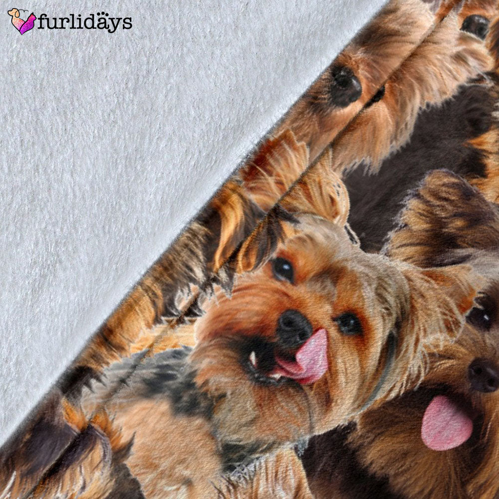 Dog Blanket Dog Face Blanket Dog Throw Blanket Yorkshire Terrier Blanket Furlidays 7