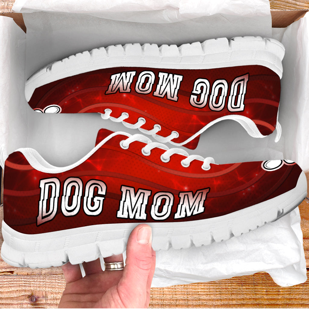 Dog Mom Shoes Lighting Red Background Sneaker Walking Shoes Best Shoes For Dog Lover Best Gift For Dog Mom 1 Dog Mom Shoes Lighting Red Background Sneaker Walking Shoes Best Shoes For Dog Lover Best Gift For Dog Mom 1