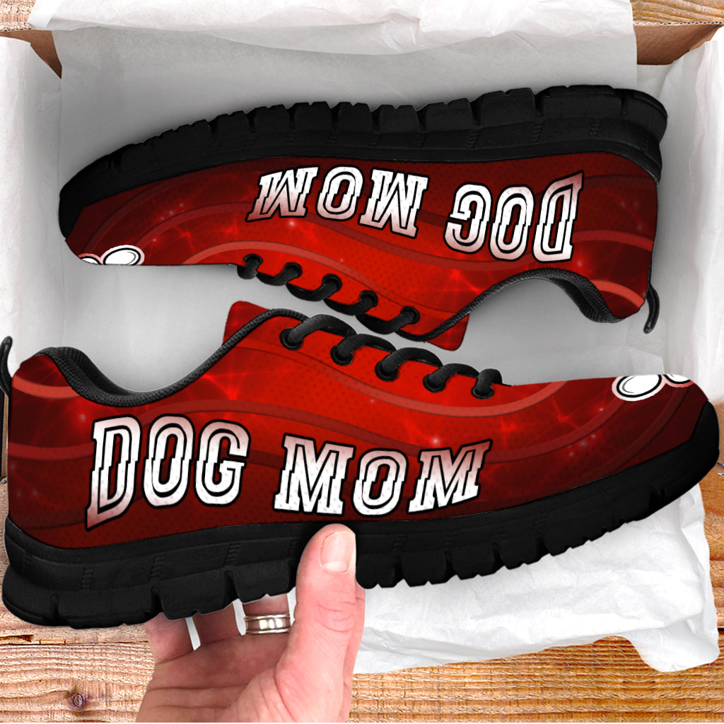 Dog Mom Shoes Lighting Red Background Sneaker Walking Shoes Best Shoes For Dog Lover Best Gift For Dog Mom 3 Dog Mom Shoes Lighting Red Background Sneaker Walking Shoes Best Shoes For Dog Lover Best Gift For Dog Mom 3