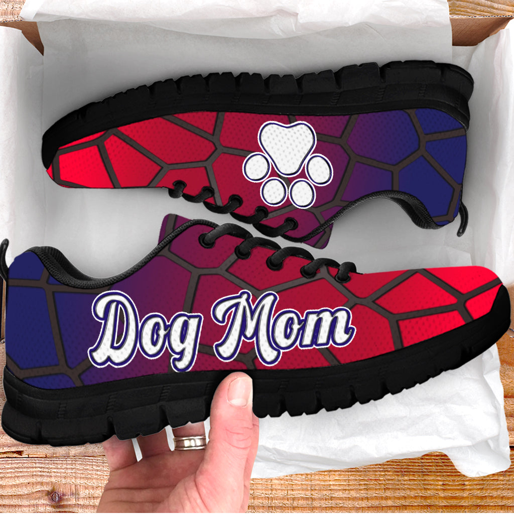 Dog Mom Shoes Line Art Red Blue Sneaker Walking Shoes Best Shoes For Dog Lover Best Gift For Dog Mom 3 Dog Mom Shoes Line Art Red Blue Sneaker Walking Shoes Best Shoes For Dog Lover Best Gift For Dog Mom 3