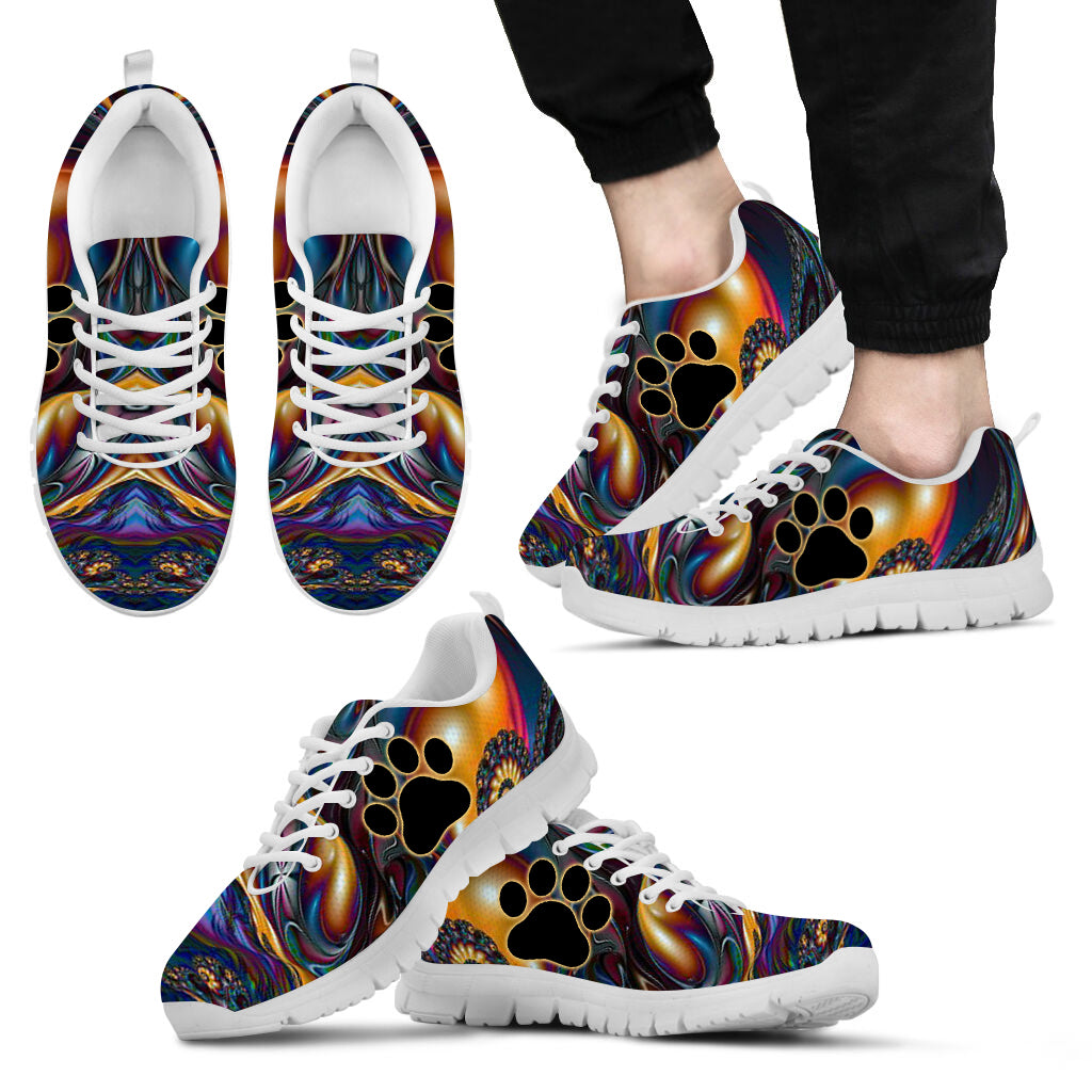 Dog Paw Icon Print Shoes Colorful Sneaker Walking Shoes Best Shoes For Dog Lover Best Gift For Dog Mom 2 Dog Paw Icon Print Shoes Colorful Sneaker Walking Shoes Best Shoes For Dog Lover Best Gift For Dog Mom 2