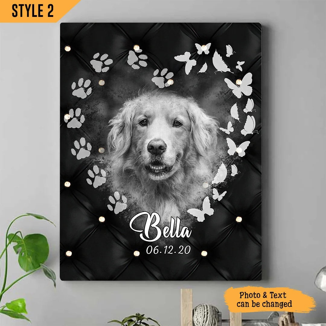 Dog Portrait Photo Vertical Canvas Wall Art Canvas Dog Memorial Gift 1 Dog Portrait Photo Vertical Canvas Wall Art Canvas Dog Memorial Gift 1