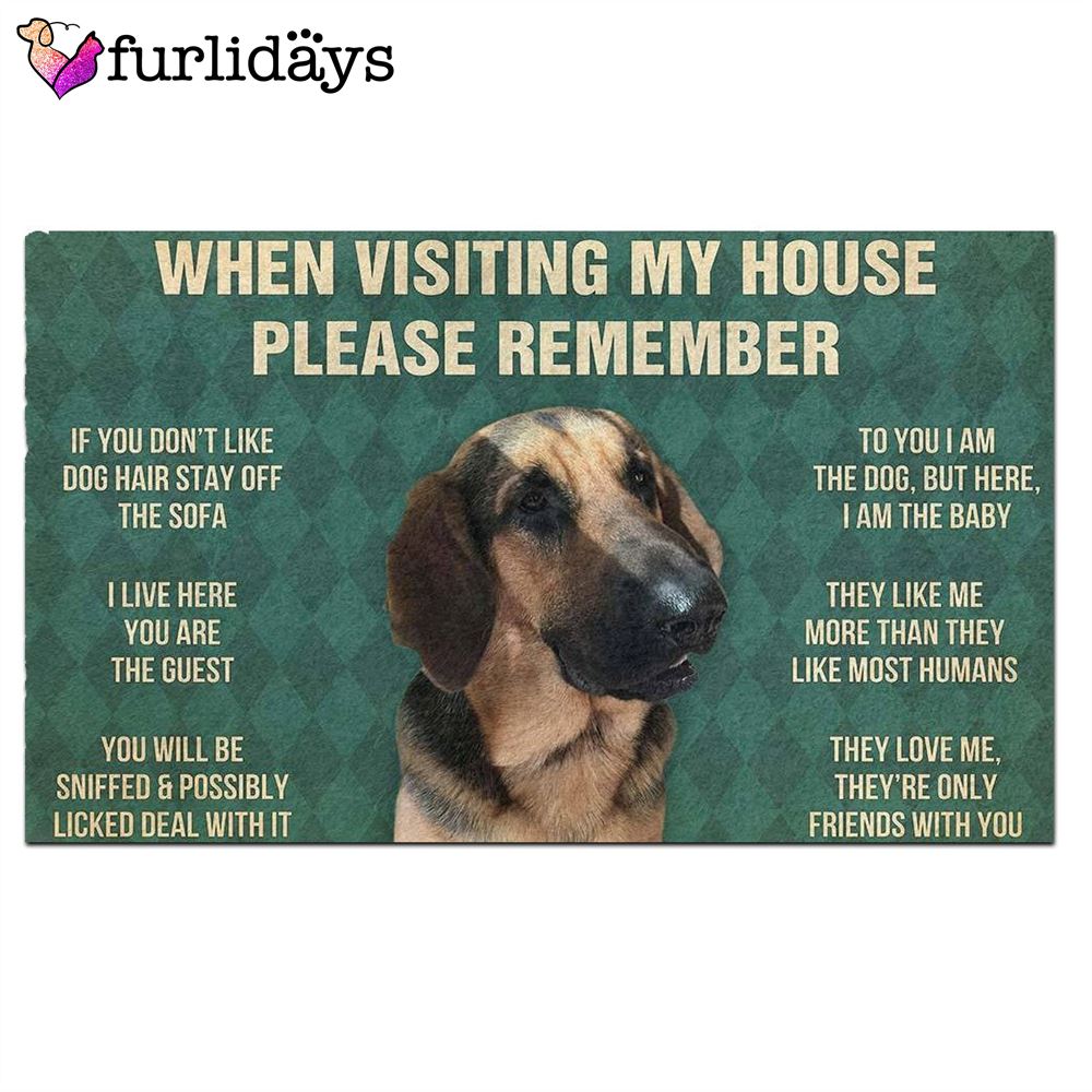 Dog s Rules Doormat Gift For Dog Lovers Outdoor Decor 2