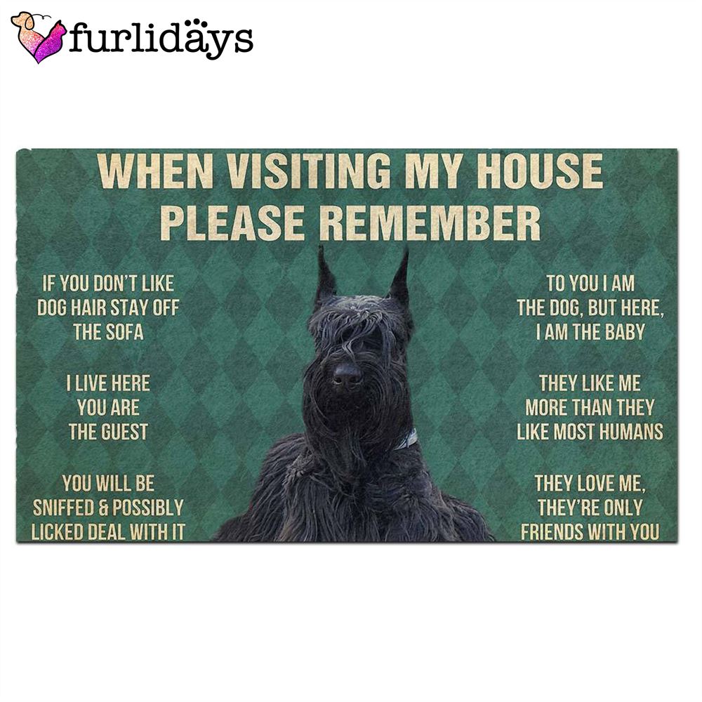 Dog s Rules Flannel Doormat Outdoor Dog Decor Christmas Gift For Pet Lovers 2 Dog s Rules Flannel Doormat Outdoor Dog Decor Christmas Gift For Pet Lovers 2