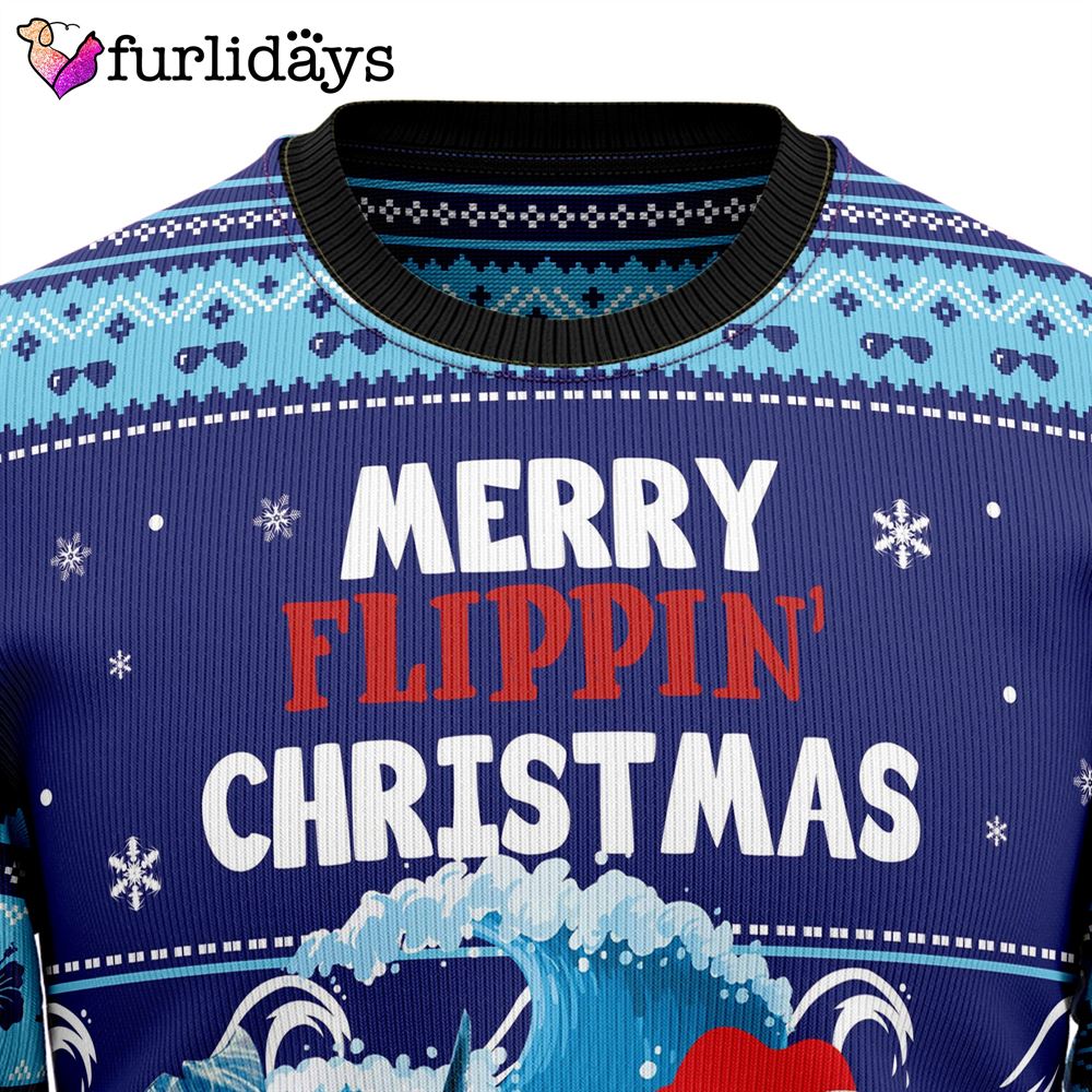 Dolphin Flippin Christmas Ugly Christmas Sweater Lover Xmas Sweater Gift Dog Memorial Gift 5 Dolphin Flippin Christmas Ugly Christmas Sweater Lover Xmas Sweater Gift Dog Memorial Gift 5