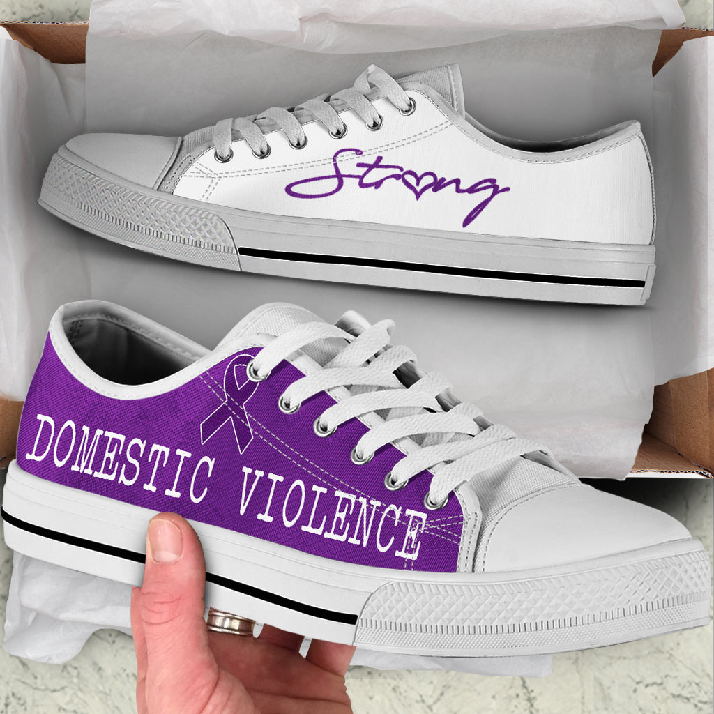 Domestic Violence Shoes Strong Low Top Shoes Best Gift For Men And Women Cancer Awareness Shoes Malalan 1 Domestic Violence Shoes Strong Low Top Shoes Best Gift For Men And Women Cancer Awareness Shoes Malalan 1