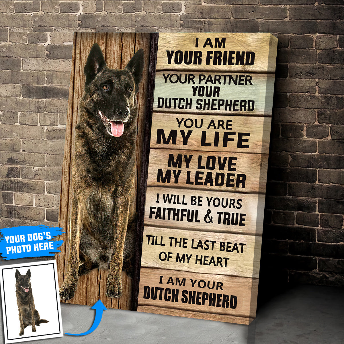 Dutch Shepherd Personalized Poster Canvas Dog Canvas Wall Art Dog Lovers Gifts For Him Or Her 4 Dutch Shepherd Personalized Poster Canvas Dog Canvas Wall Art Dog Lovers Gifts For Him Or Her 4