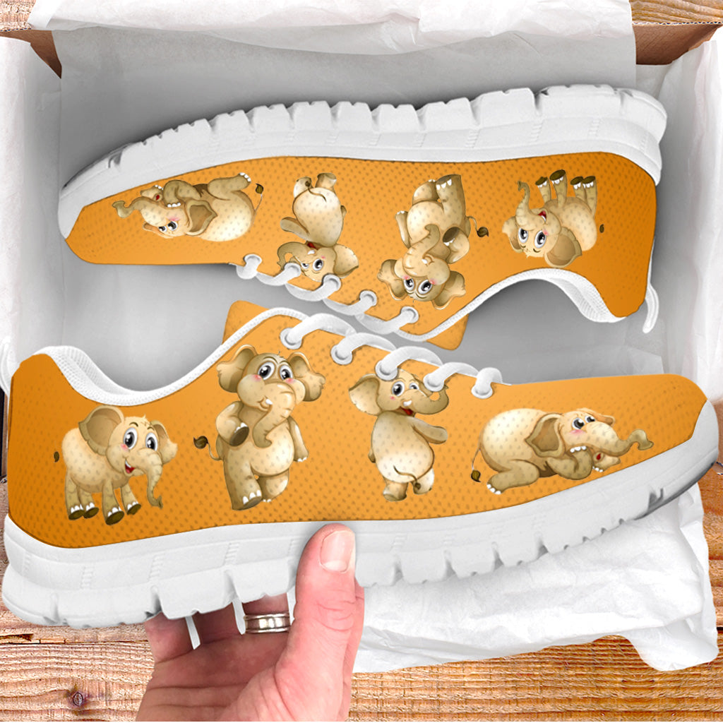 Elephant Shoes 4 Vector Orange Background Sneaker Tennis Walking Shoes Best Gift For Men And Women 1 Elephant Shoes 4 Vector Orange Background Sneaker Tennis Walking Shoes Best Gift For Men And Women 1