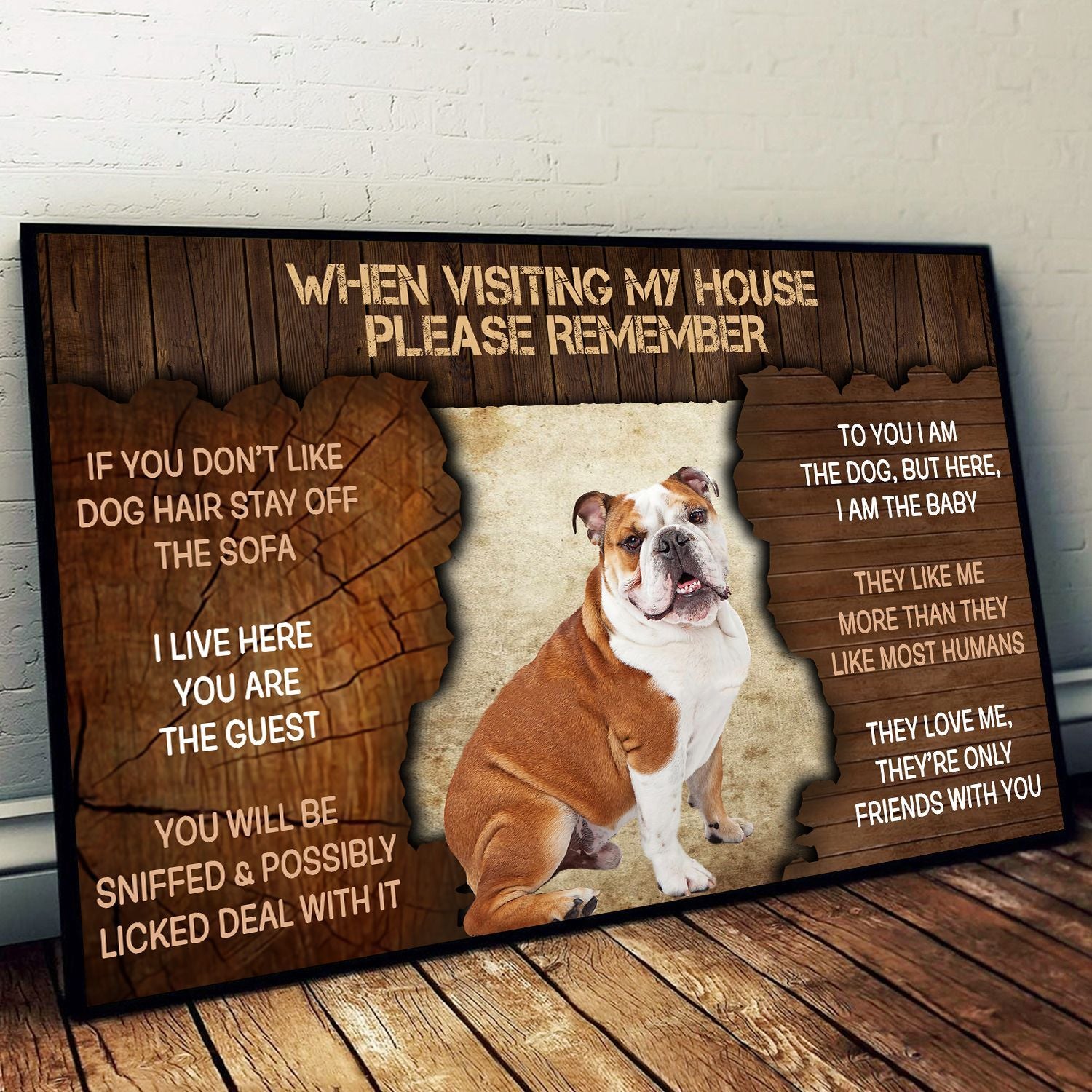 English Bulldog Please Remember When Visiting Our House Poster Dog Wall Art Poster To Print Housewarming Gifts 1 English Bulldog Please Remember When Visiting Our House Poster Dog Wall Art Poster To Print Housewarming Gifts 1