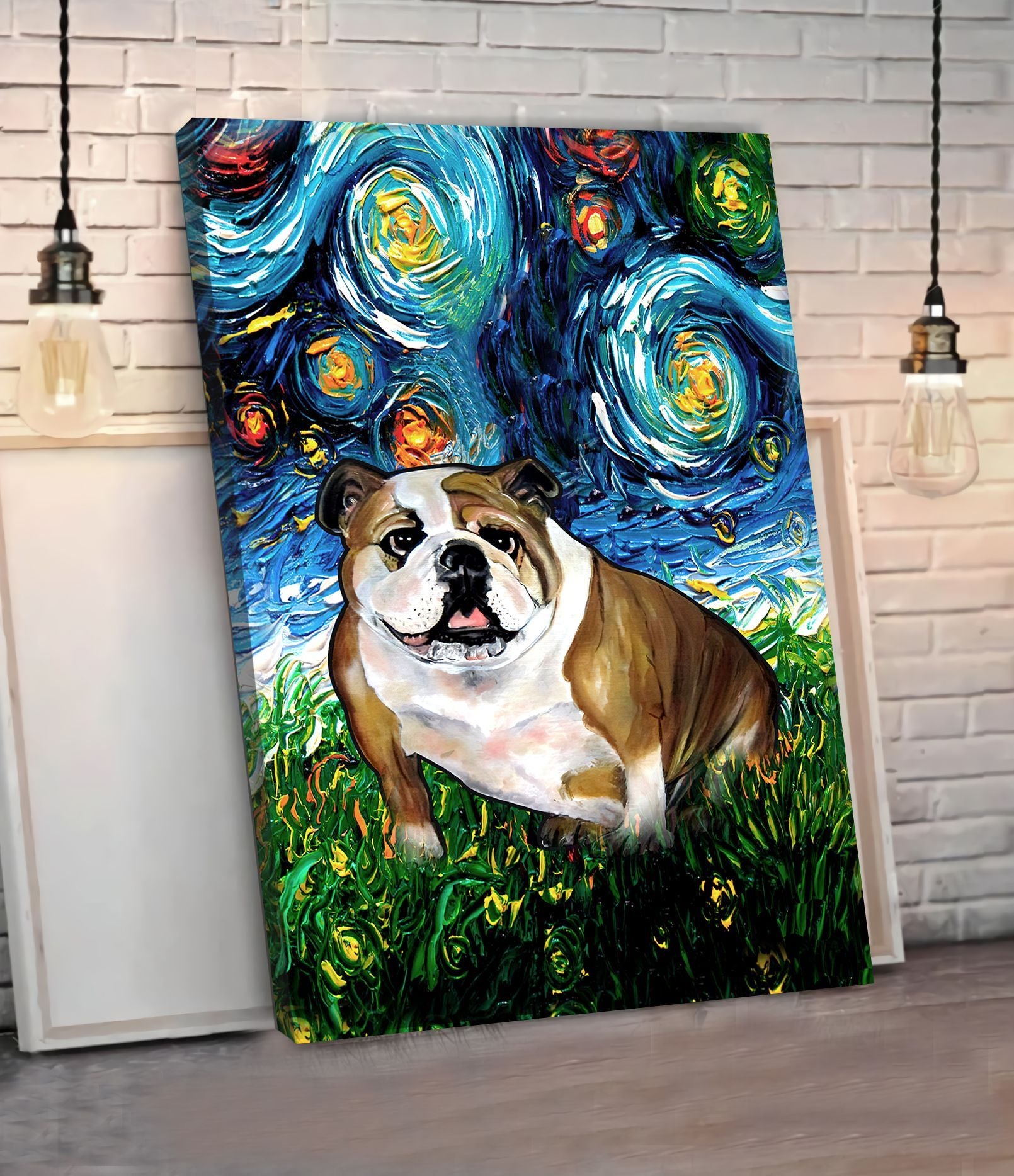 English Bulldog Poster Matte Canvas Dog Canvas Art Poster To Print Gift For Dog Lovers 2 English Bulldog Poster Matte Canvas Dog Canvas Art Poster To Print Gift For Dog Lovers 2