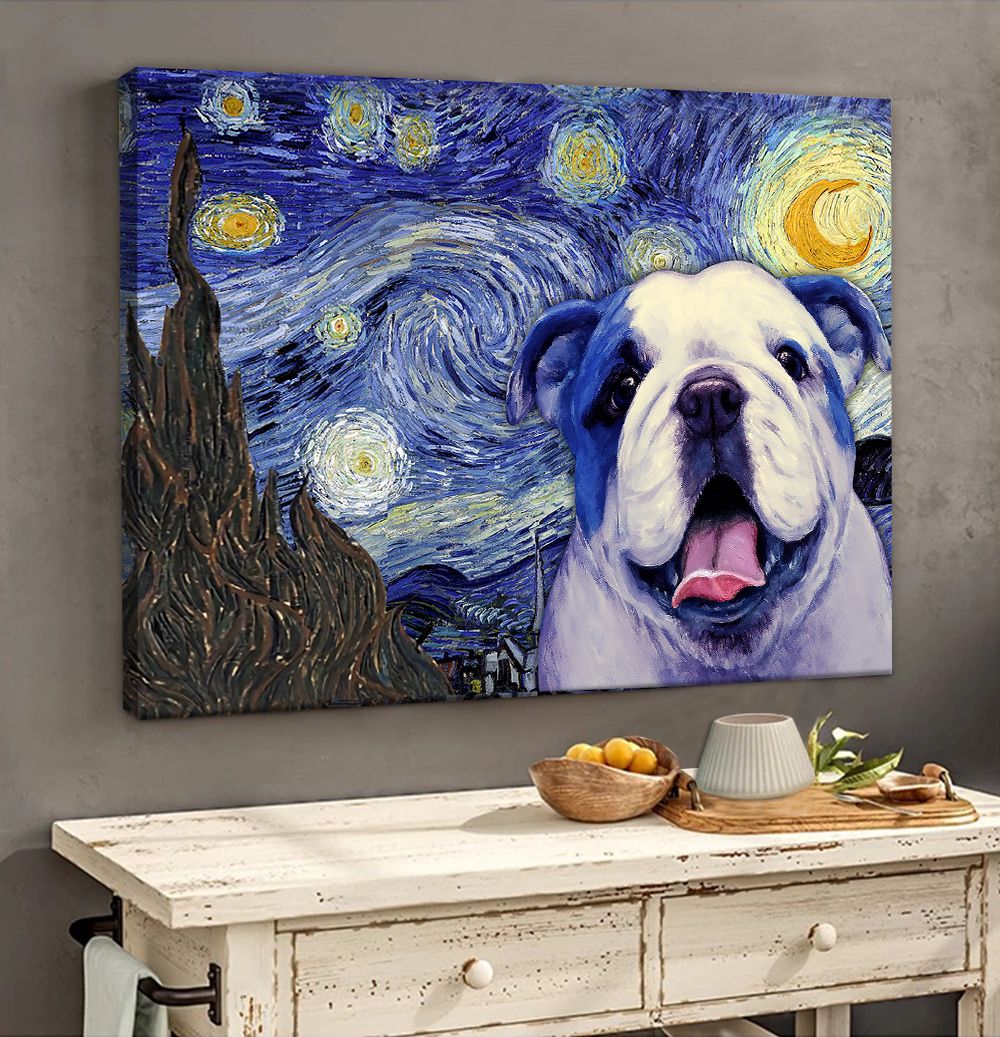 English Bulldog Poster Matte Canvas Dog Wall Art Prints Canvas Wall Art Decor 1 English Bulldog Poster Matte Canvas Dog Wall Art Prints Canvas Wall Art Decor 1