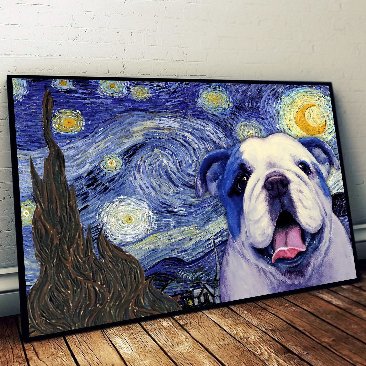 English Bulldog Poster Matte Canvas Dog Wall Art Prints Canvas Wall Art Decor 2 English Bulldog Poster Matte Canvas Dog Wall Art Prints Canvas Wall Art Decor 2
