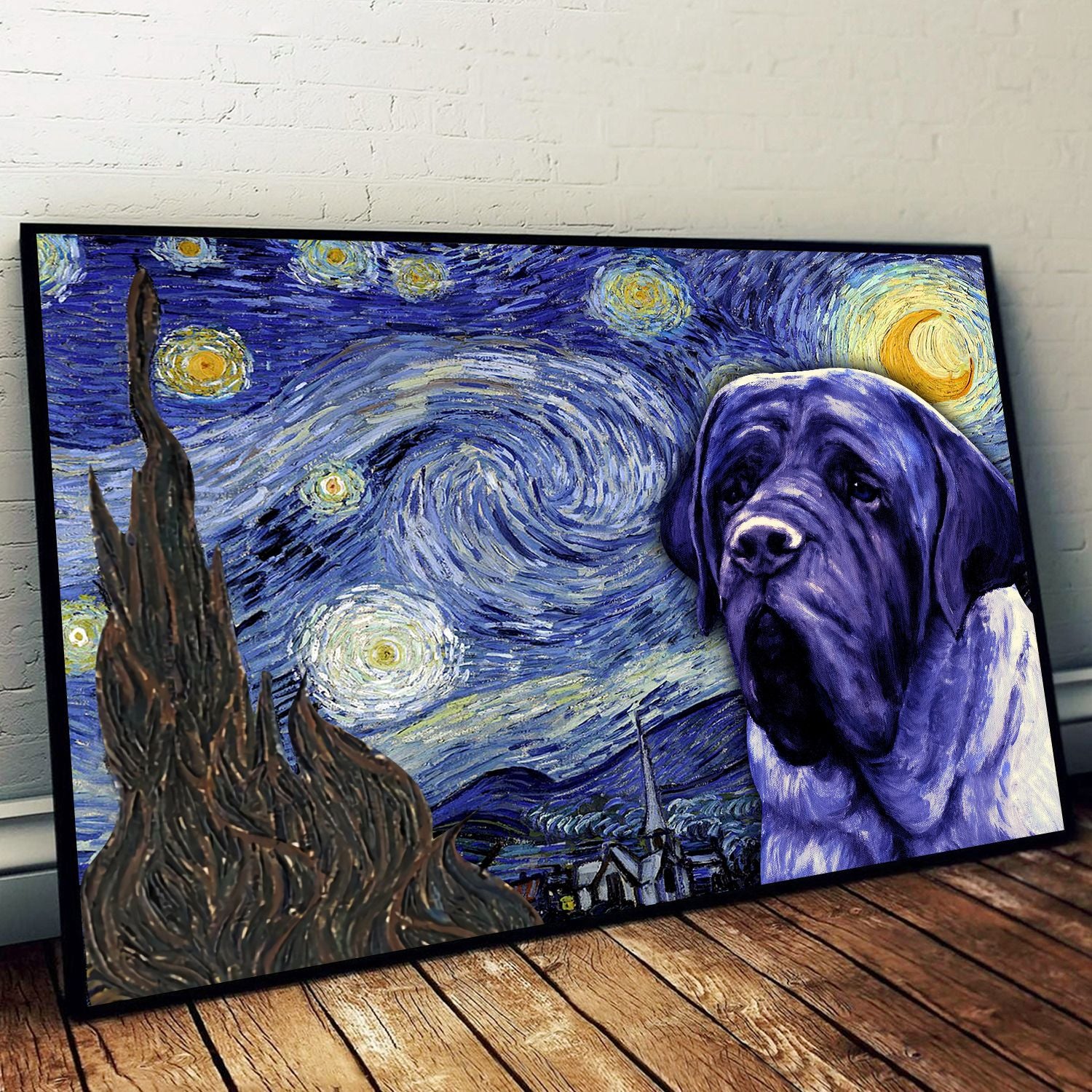 English Mastiff Poster Matte Canvas Dog Canvas Art Poster To Print Gift For Dog Lovers 1 English Mastiff Poster Matte Canvas Dog Canvas Art Poster To Print Gift For Dog Lovers 1