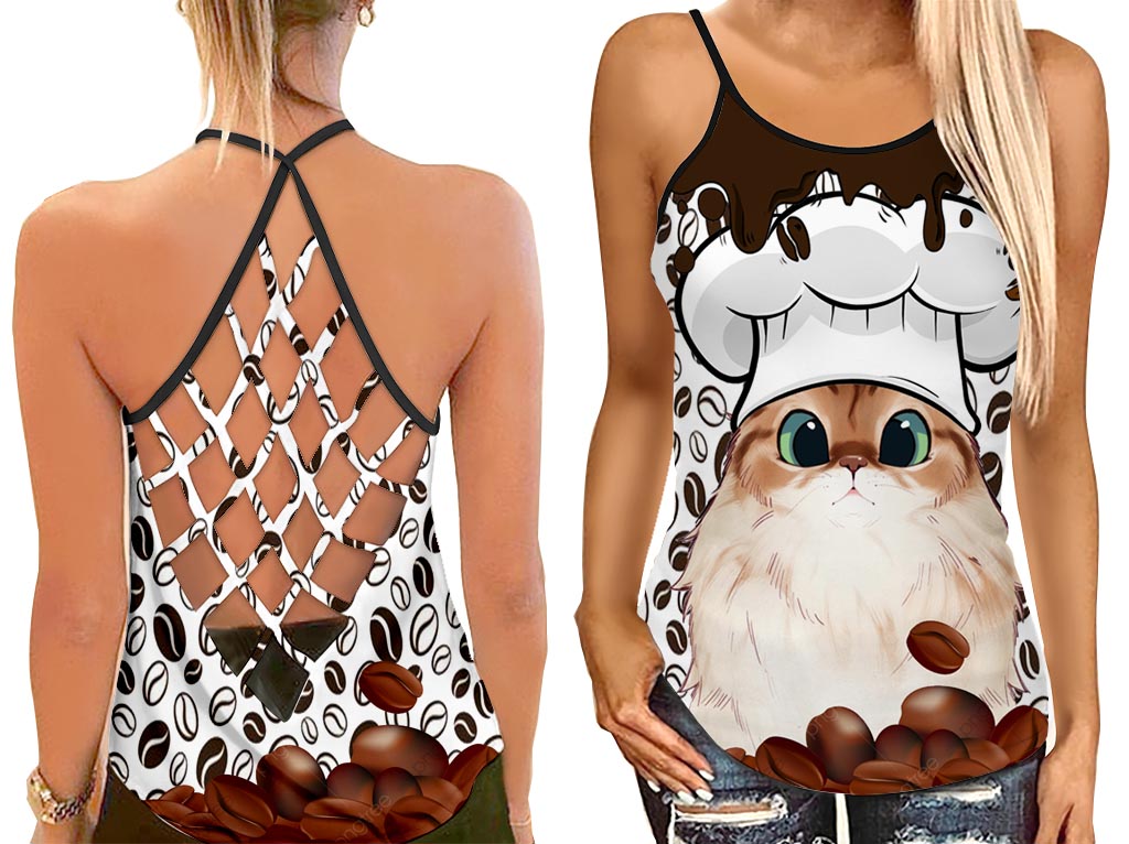 Fat Cat Loves Drink Coffee Open Back Camisole Tank Top Fitness Shirt For Women Exercise Shirt 1 wqke9w Fat Cat Loves Drink Coffee Open Back Camisole Tank Top Fitness Shirt For Women Exercise Shirt 1 wqke9w