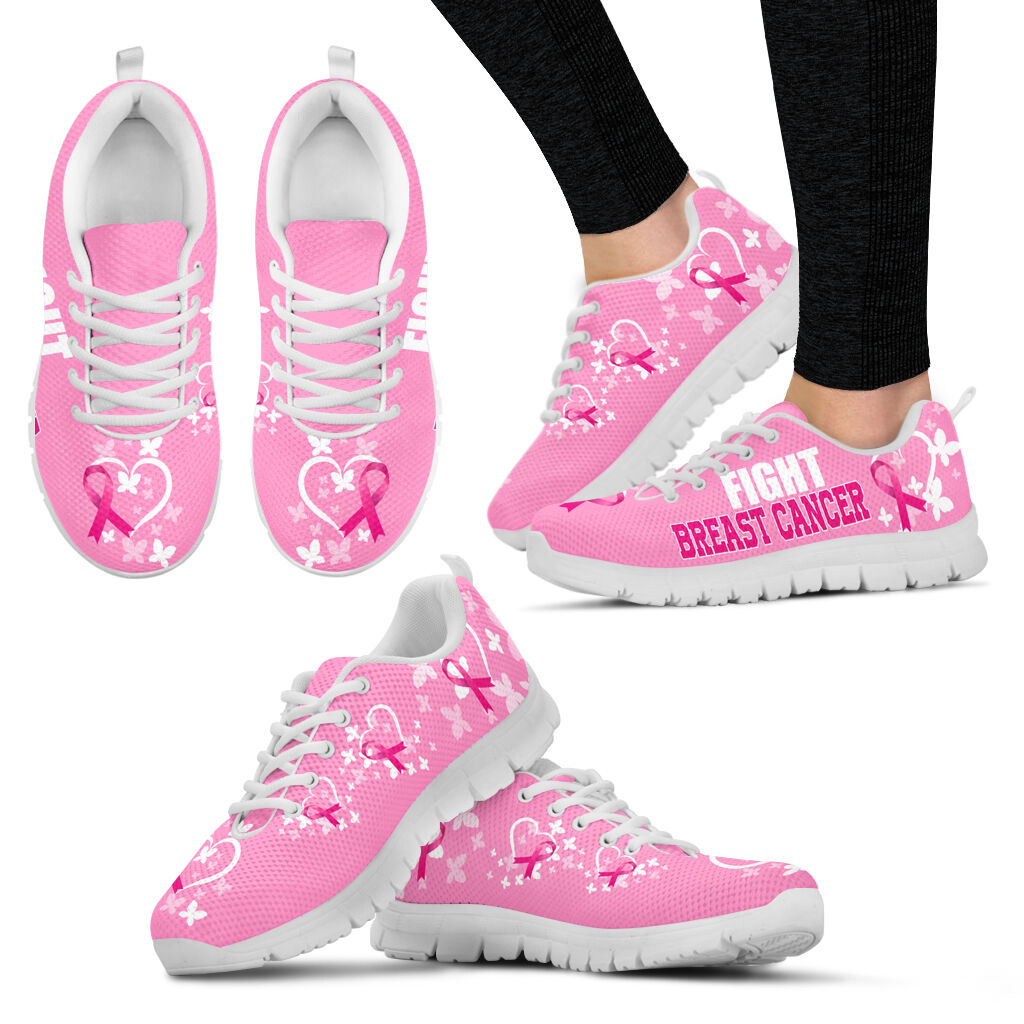 Fight Breast Cancer Shoes Pink Sneaker Walking Shoes Best Gift For Men And Women Cancer Awareness Shoes 1 Fight Breast Cancer Shoes Pink Sneaker Walking Shoes Best Gift For Men And Women Cancer Awareness Shoes 1