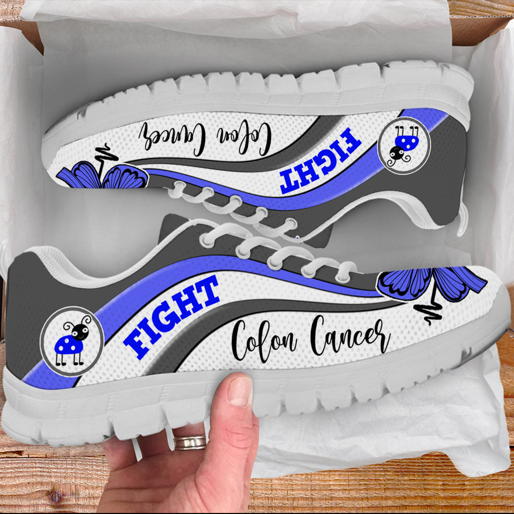 Fight Colon Cancer Shoes Symbol Stripes Pattern Sneaker Walking Shoes Best Shoes For Men And Women 1 Fight Colon Cancer Shoes Symbol Stripes Pattern Sneaker Walking Shoes Best Shoes For Men And Women 1