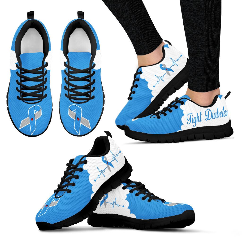 Fight Diabetes Shoes Cloudy Sneaker Walking Shoes Best Gift For Men And Women Malalan 1