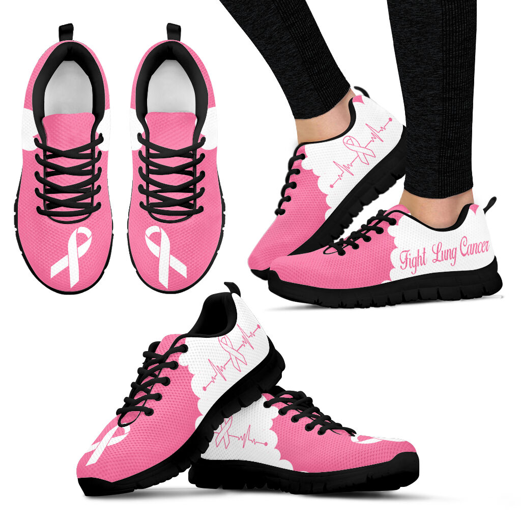 Fight Lung Cancer Shoes Cloudy Pink Sneaker Walking Shoes Best Gift For Men And Women 1 Fight Lung Cancer Shoes Cloudy Pink Sneaker Walking Shoes Best Gift For Men And Women 1