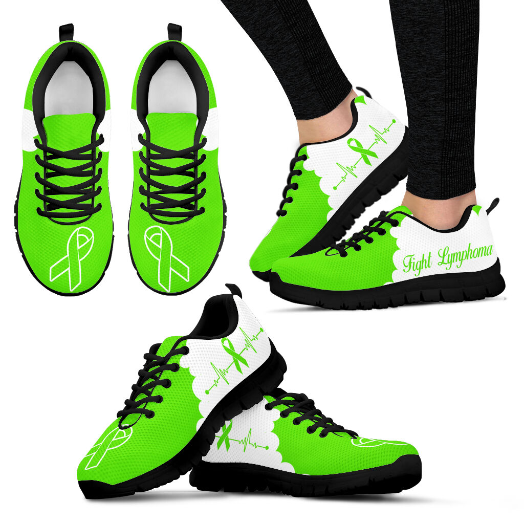 Fight Lymphoma Shoes Cloudy Sneaker Walking Shoes Best Gift For Men And Women Shoes Gift For Adults 1