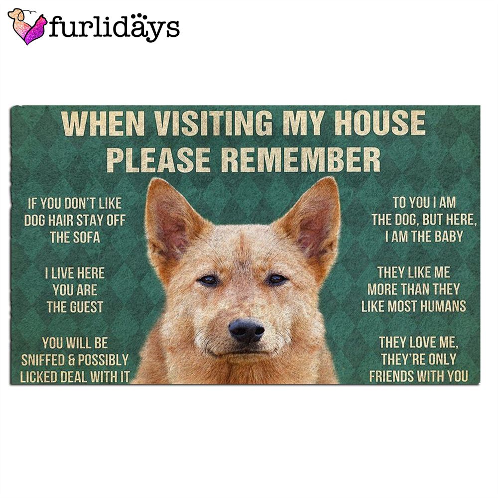 Finnish Spitz s Rules Doormat Funny Doormat Christmas Holiday Gift 2 Finnish Spitz s Rules Doormat Funny Doormat Christmas Holiday Gift 2