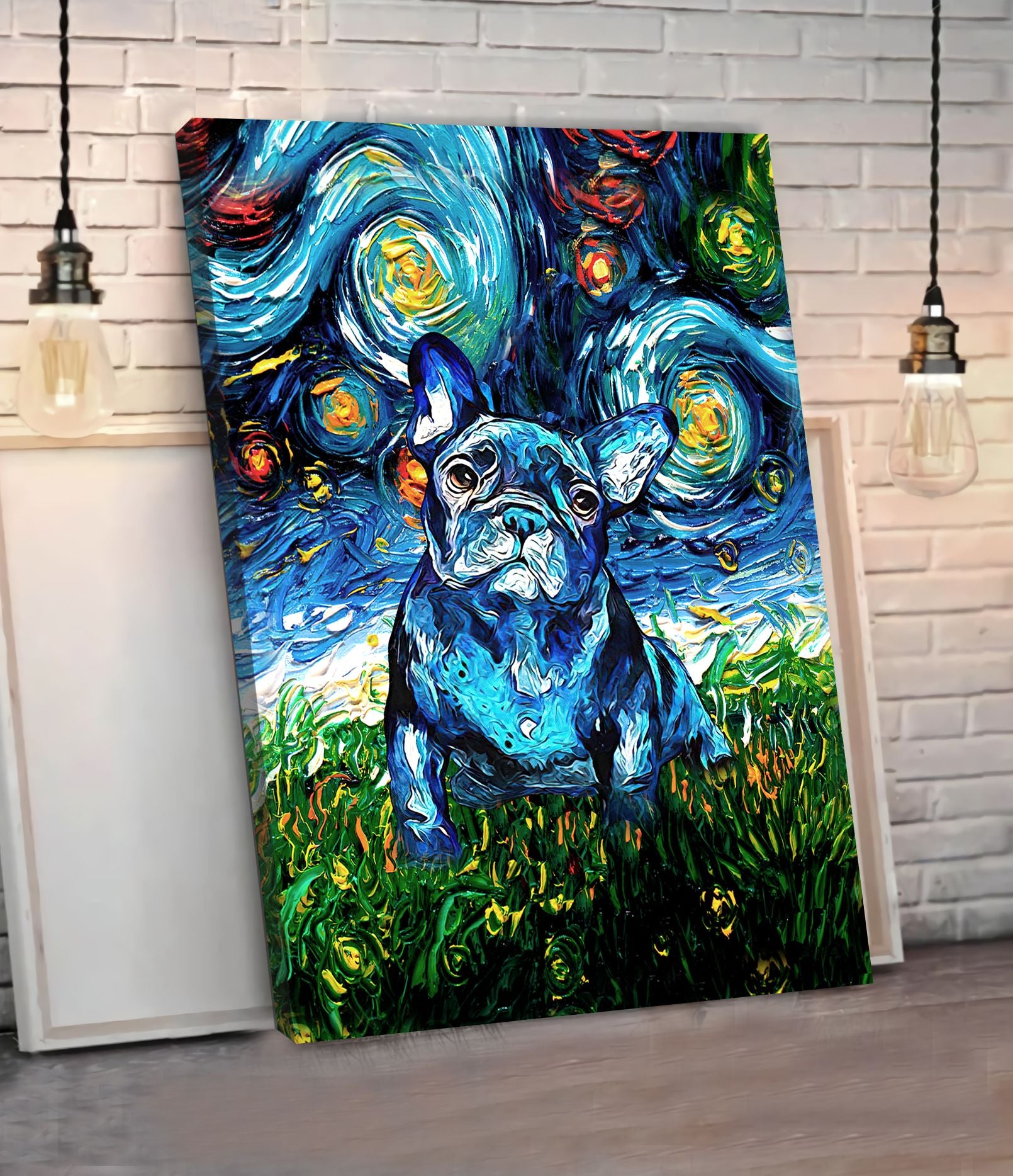 French Bulldog Poster Matte Canvas Dog Canvas Art Poster To Print Gift For Dog Lovers 1 French Bulldog Poster Matte Canvas Dog Canvas Art Poster To Print Gift For Dog Lovers 1