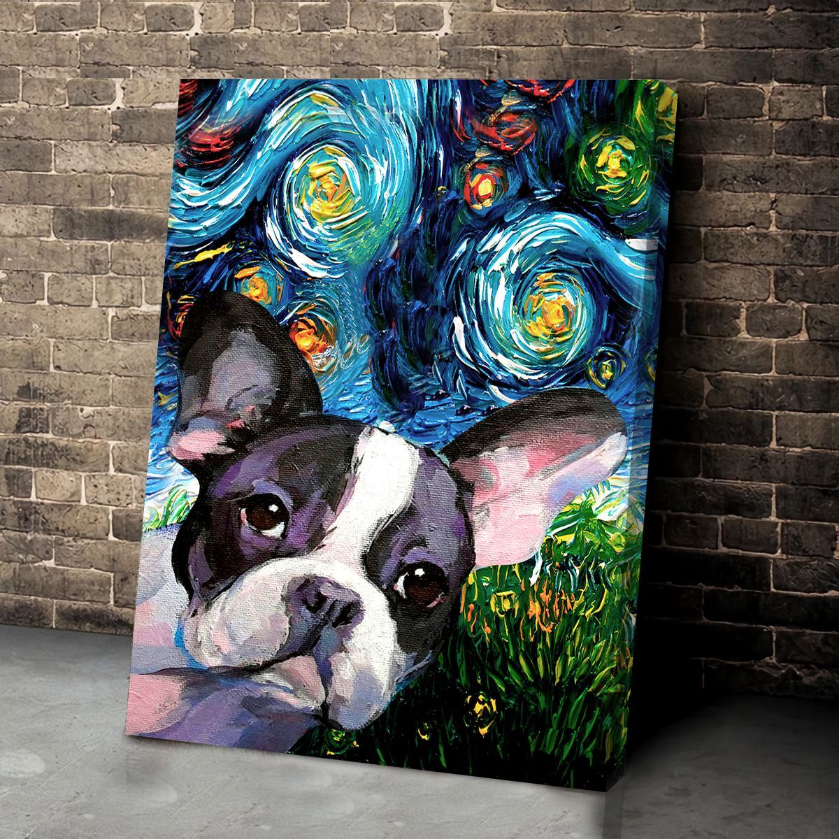French Bulldog Poster Matte Canvas Poster To Print Gift For Dog Lovers 1 French Bulldog Poster Matte Canvas Poster To Print Gift For Dog Lovers 1