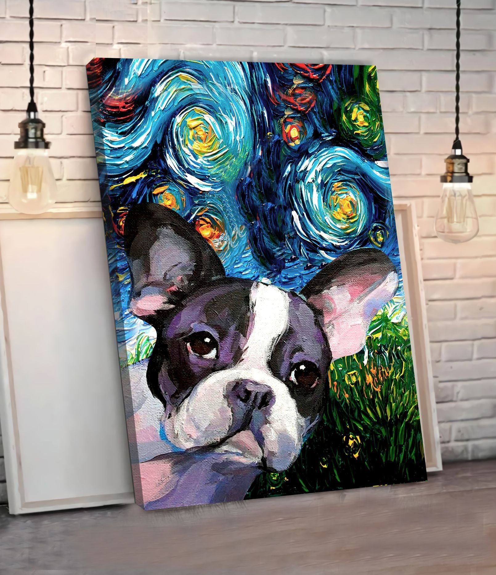 French Bulldog Poster Matte Canvas Poster To Print Gift For Dog Lovers 2 French Bulldog Poster Matte Canvas Poster To Print Gift For Dog Lovers 2