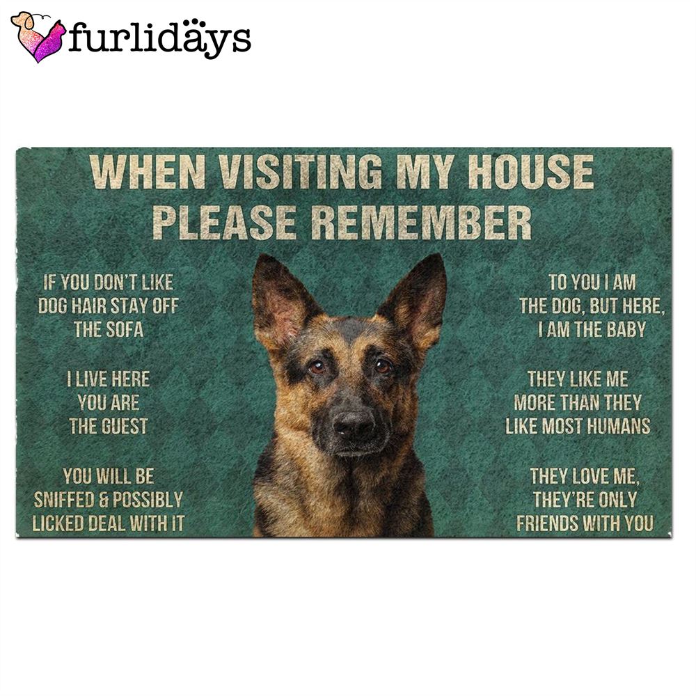 German Shepard s House Rules Doormat s Rules Doormat Funny Doormat Housewarming Gifts 2 German Shepard s House Rules Doormat s Rules Doormat Funny Doormat Housewarming Gifts 2