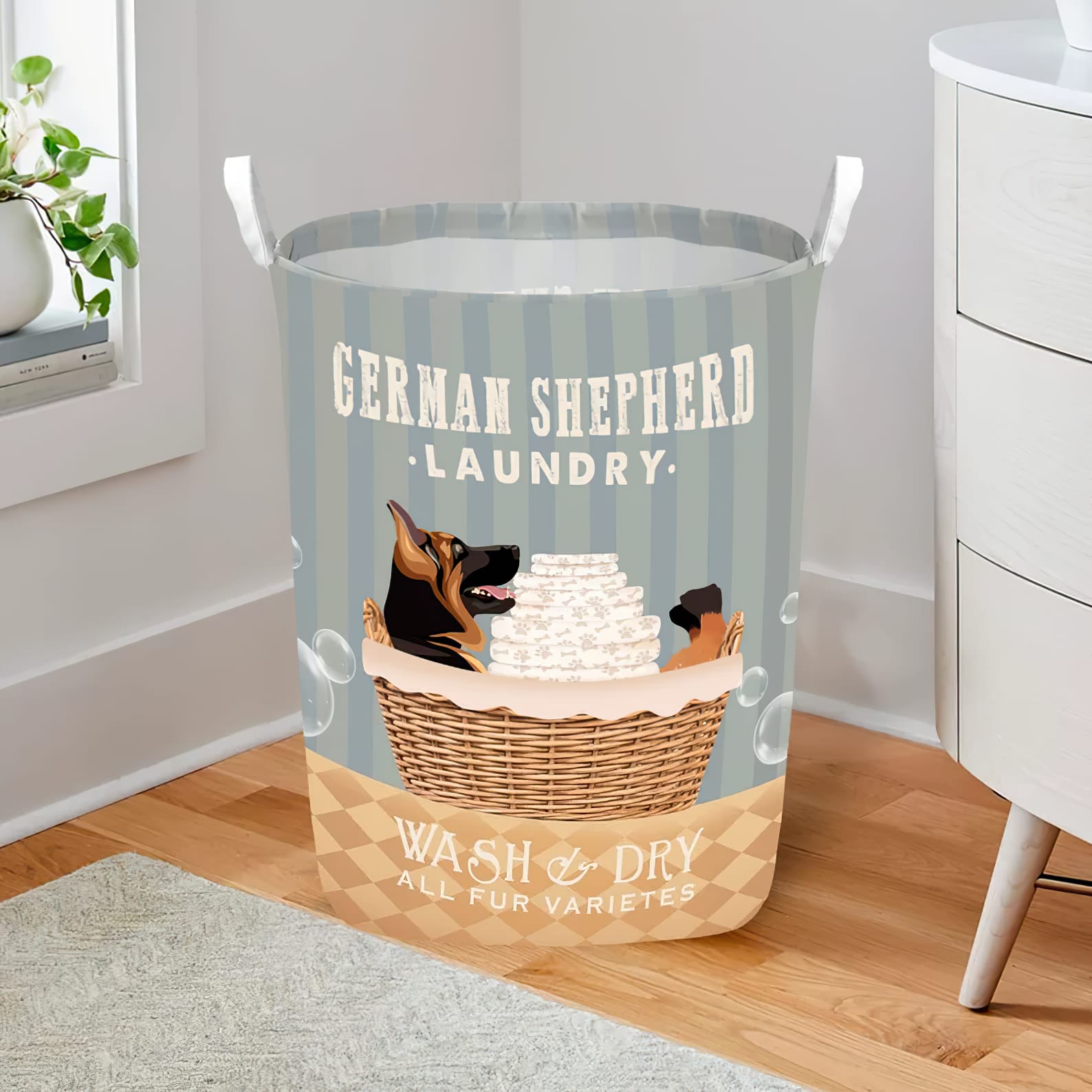 German Shepherd Wash And Dry Laundry Basket Dog Laundry Basket Christmas Gift For Her Home Decor 2 German Shepherd Wash And Dry Laundry Basket Dog Laundry Basket Christmas Gift For Her Home Decor 2