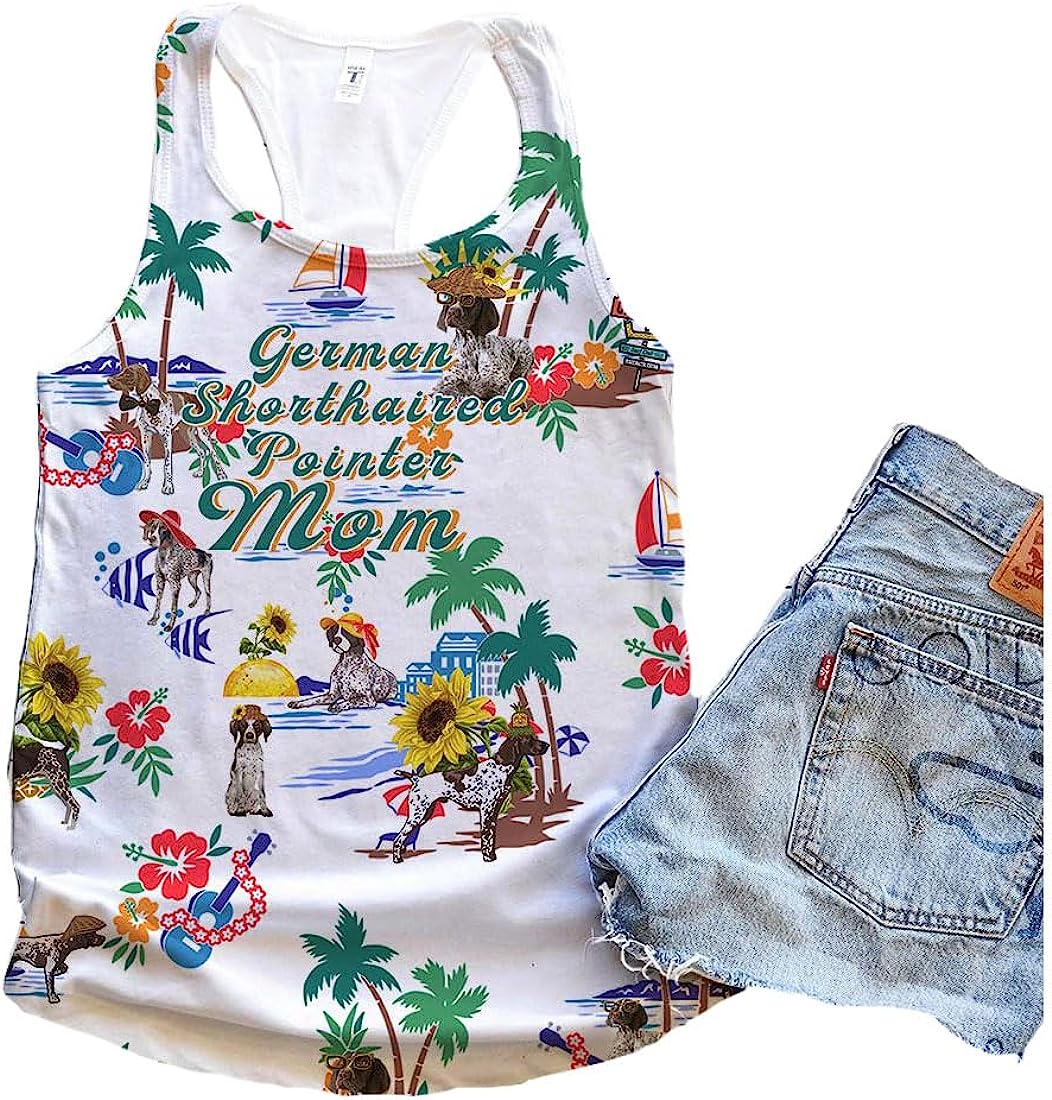 German Shorthaired Pointer Dog Mom Sunflower Beach Tank Top Summer Casual Tank Tops For Women Gift For Young Adults 1 osvf50 German Shorthaired Pointer Dog Mom Sunflower Beach Tank Top Summer Casual Tank Tops For Women Gift For Young Adults 1 osvf50
