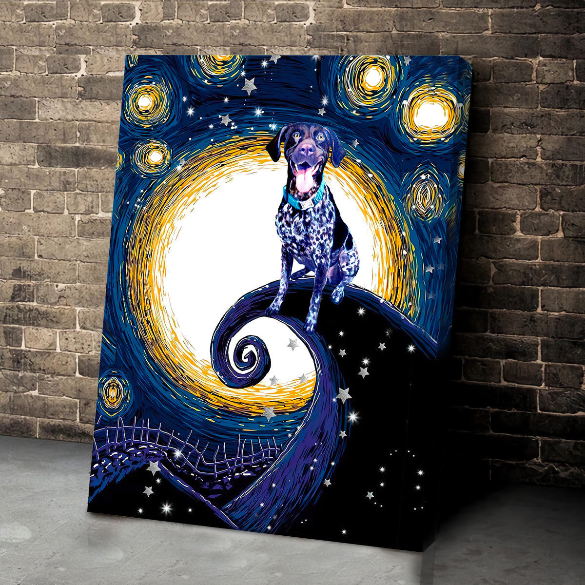 German Shorthaired Pointer Poster Canvas Dog Canvas Wall Art Dog Lovers Gifts For Him Or Her 3 German Shorthaired Pointer Poster Canvas Dog Canvas Wall Art Dog Lovers Gifts For Him Or Her 3