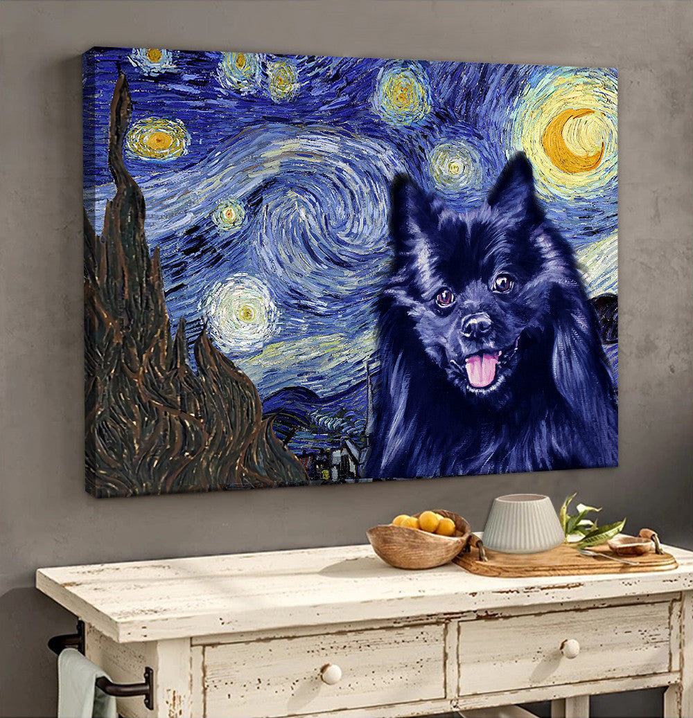 German Spitz Poster Matte Canvas Dog Wall Art Prints Canvas Wall Art Decor 2