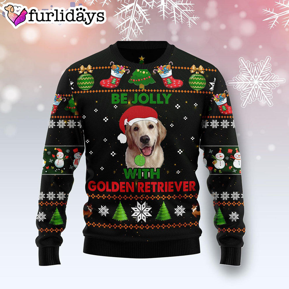 Golden Retriever Be Jolly Dog Lover Ugly Christmas Sweater Christmas Gift For Pet Lovers 1 Golden Retriever Be Jolly Dog Lover Ugly Christmas Sweater Christmas Gift For Pet Lovers 1
