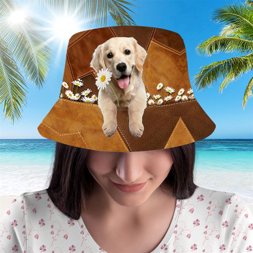 Golden Retriever Bucket Hat Hats To Walk With Your Beloved Dog A Gift For Dog Lovers 2 evr9sl Golden Retriever Bucket Hat Hats To Walk With Your Beloved Dog A Gift For Dog Lovers 2 evr9sl