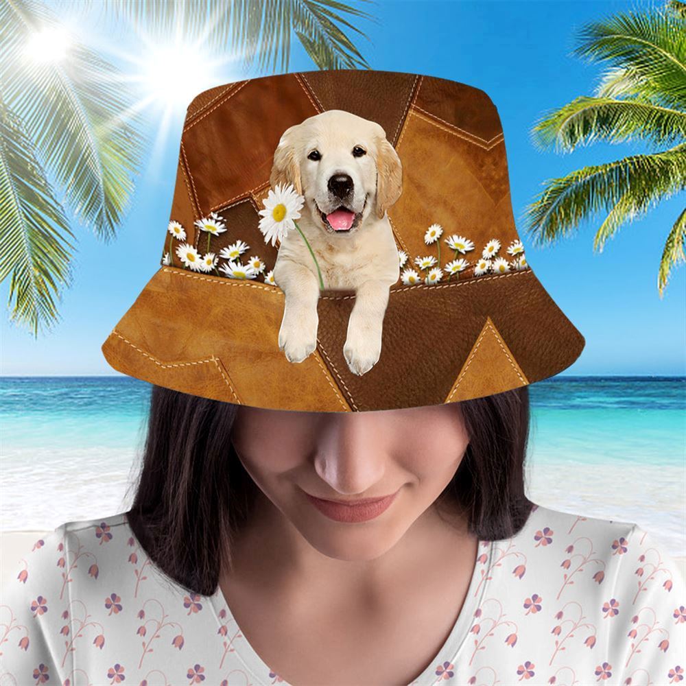 Golden Retriever Bucket Hat Hats To Walk With Your Beloved Dog Gift For Dog Loving Friends 2 njvj2h Golden Retriever Bucket Hat Hats To Walk With Your Beloved Dog Gift For Dog Loving Friends 2 njvj2h