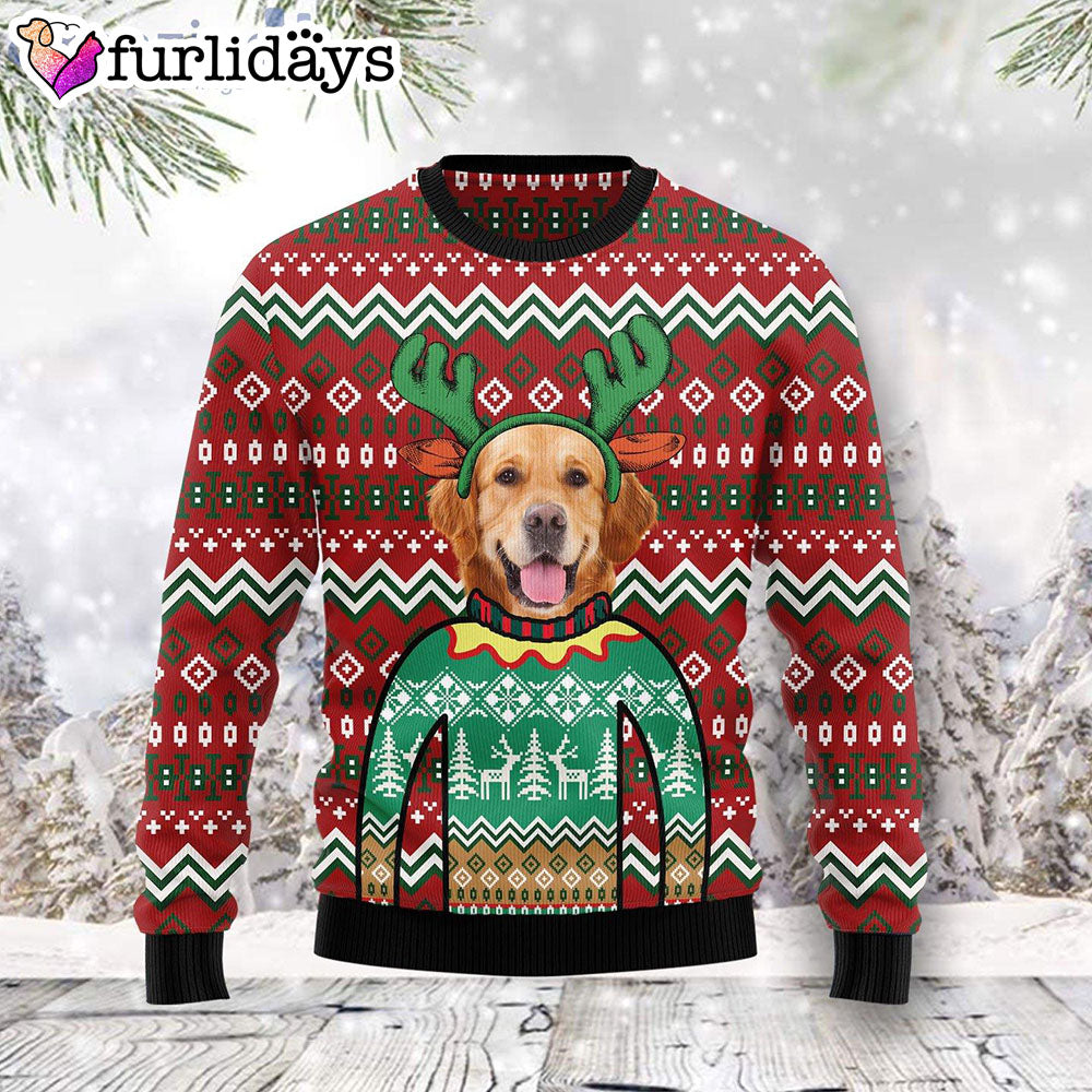 Golden Retriever Christmas Awesome Dog Lover Family Ugly Christmas Sweater Gifts 1 Golden Retriever Christmas Awesome Dog Lover Family Ugly Christmas Sweater Gifts 1