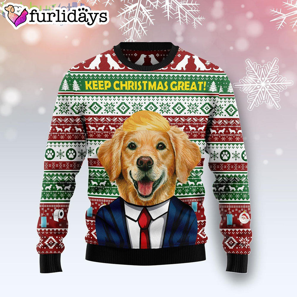 Golden Retriever Keep Christmas Great Dog Lover Funny Family Ugly Christmas Sweater Gifts 1 Golden Retriever Keep Christmas Great Dog Lover Funny Family Ugly Christmas Sweater Gifts 1