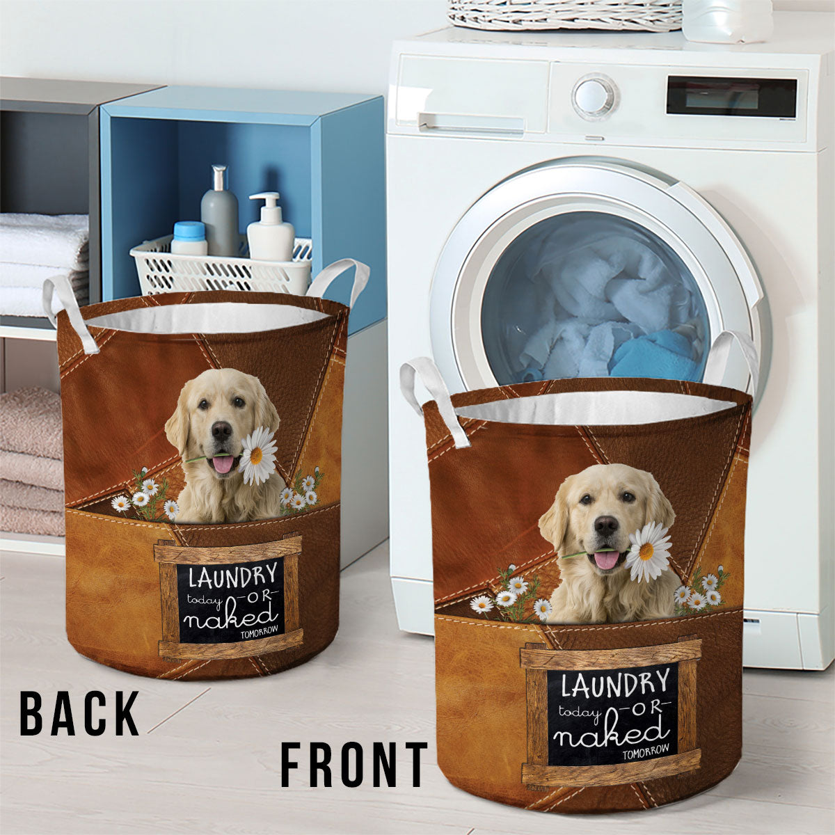 Golden Retriever Laundry Today Or Naked Tomorrow Daisy Laundry Basket Dog Laundry Basket Christmas Gift For Her 2 Golden Retriever Laundry Today Or Naked Tomorrow Daisy Laundry Basket Dog Laundry Basket Christmas Gift For Her 2