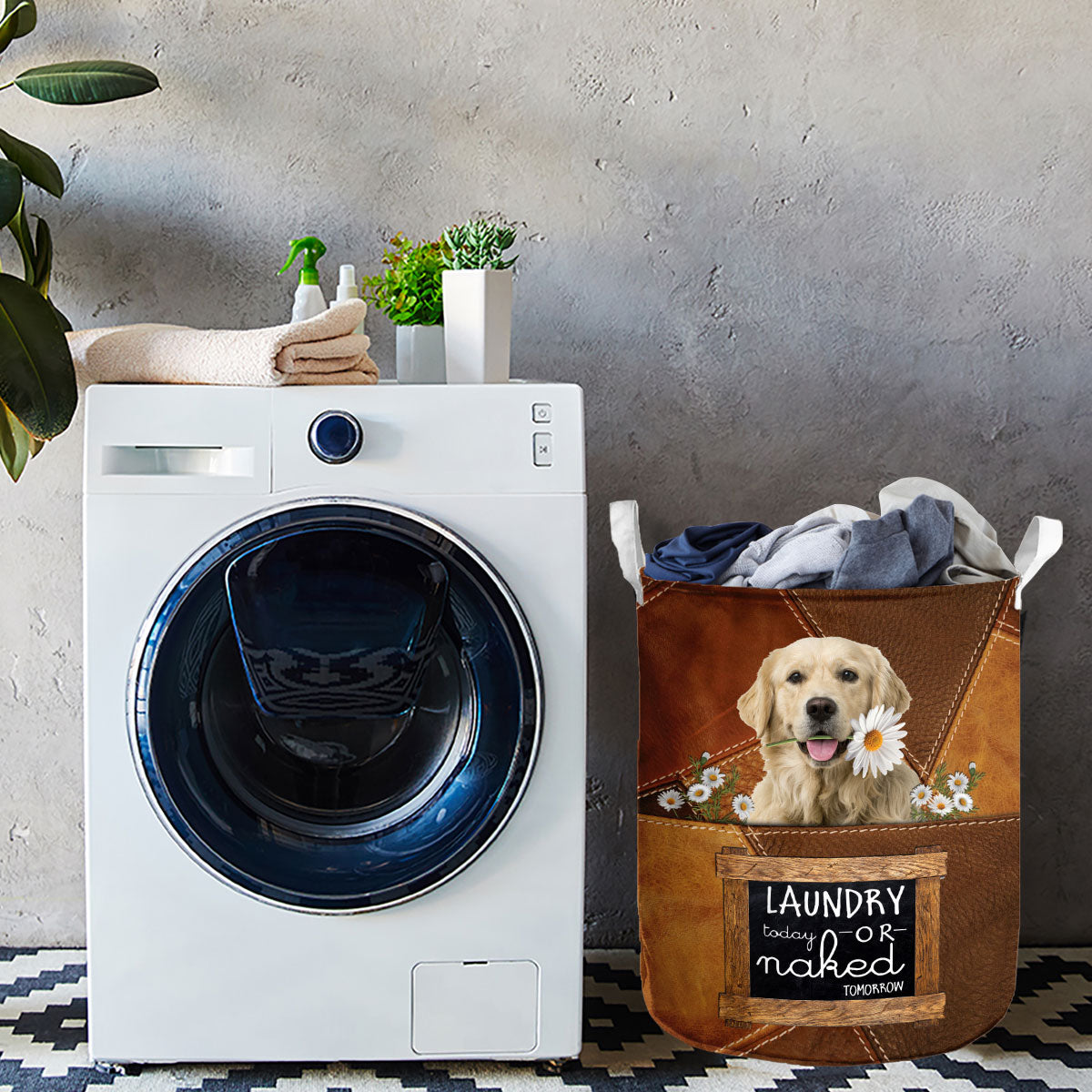 Golden Retriever Laundry Today Or Naked Tomorrow Daisy Laundry Basket Dog Laundry Basket Christmas Gift For Her 3 Golden Retriever Laundry Today Or Naked Tomorrow Daisy Laundry Basket Dog Laundry Basket Christmas Gift For Her 3