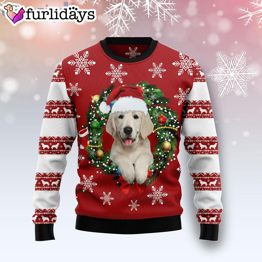 Golden Retriever Wearing Santa s Hat Cute Dog Ugly Christmas Sweater Dog Memorial Gift 1 Golden Retriever Wearing Santa s Hat Cute Dog Ugly Christmas Sweater Dog Memorial Gift 1