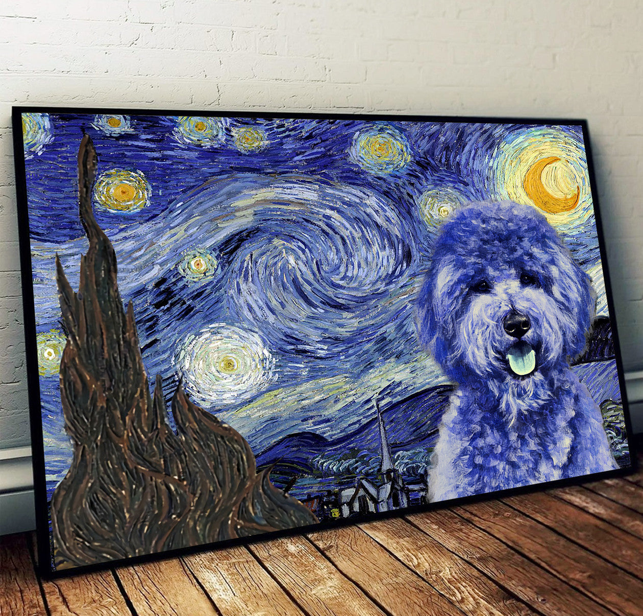 Goldendoodle Poster Matte Canvas Dog Wall Art Prints Painting On Canvas 1 Goldendoodle Poster Matte Canvas Dog Wall Art Prints Painting On Canvas 1