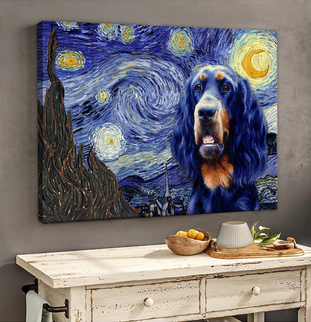 Gordon Setter Poster Matte Canvas Dog Wall Art Prints Painting On Canvas 2 Gordon Setter Poster Matte Canvas Dog Wall Art Prints Painting On Canvas 2