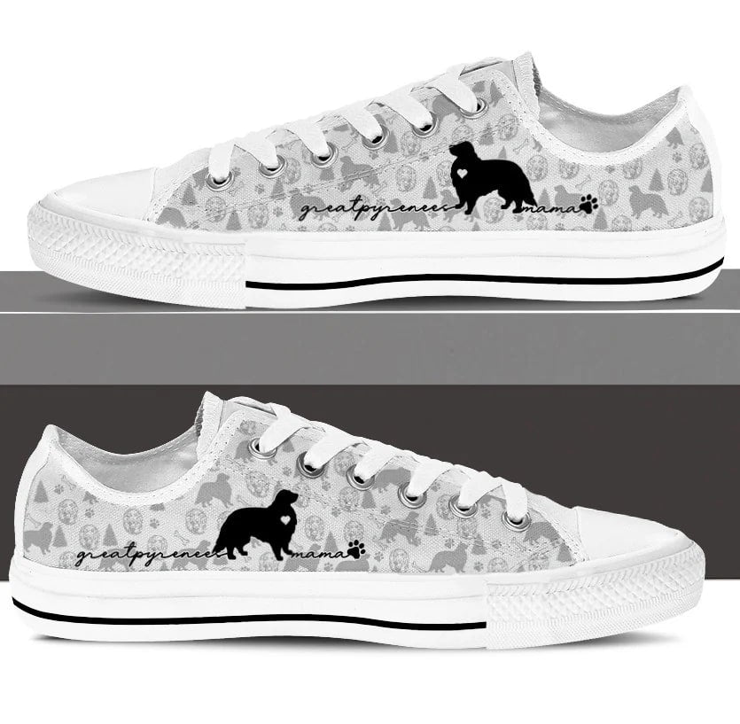 Great Pyrenees Low Top Shoes Sneaker For Dog Walking Dog Lovers Gifts for Him or Her 3