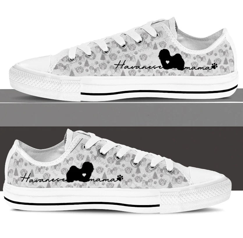 Havanese Low Top Sneaker For Dog Walking Dog Lovers Gifts for Him or Her 3